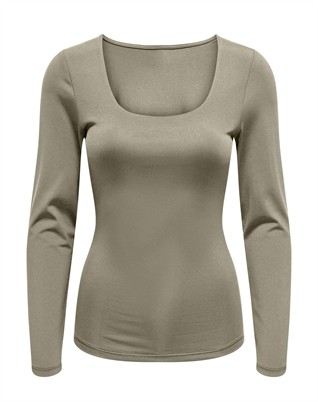 Ea 2-Way Deep Neck T-shirt